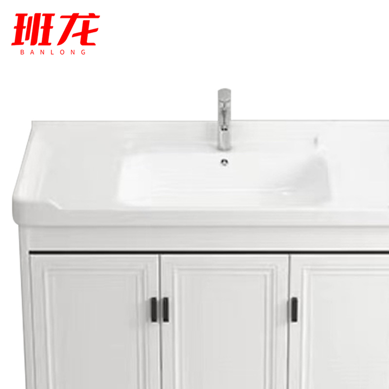 班龙浴室柜洗脸池100*47*82cm台高清大图