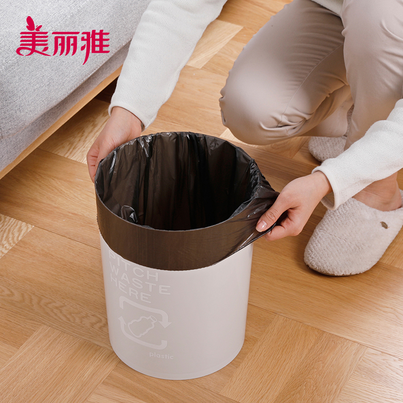 美丽雅厚黑平底垃圾袋垃圾桶袋