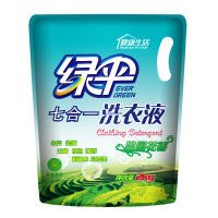 J绿伞 田园花香型 七合一洗衣液 2kg/袋