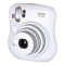 富士(FUJIFILM)INSTAX 拍立得 相机 一次成像 mini25白色套装 胶片相机 含50张富士小尺寸胶片