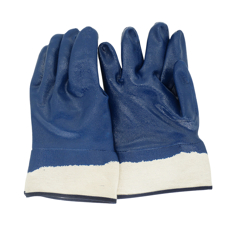 淇悠玮 耐油帆布手套 QSB08 双高清大图