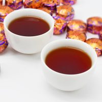 醉享 陈皮普洱茶熟茶饼茶浓香型普洱茶小沱茶云南茶叶罐装