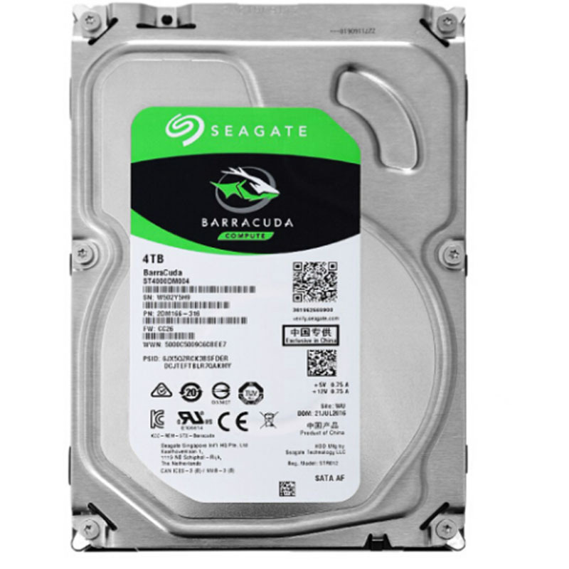 希捷(Seagate) 希捷(SEAGATE)酷鱼系列宁选 5400转256M SATA6Gb/s 台式机机械硬盘