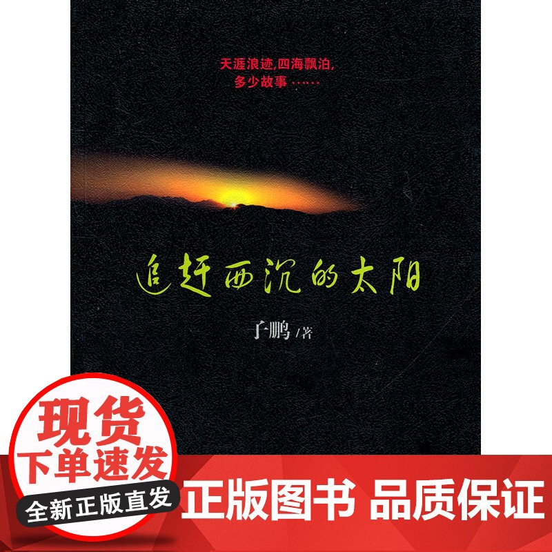 追赶西沉的太阳高清大图