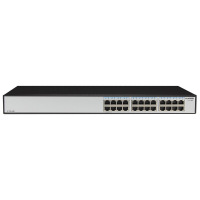 华为 HUAWEI S1700-24R-AC 24口全百兆企业级网络以太网交换机适用于中小型企业接入层/监控网络分流