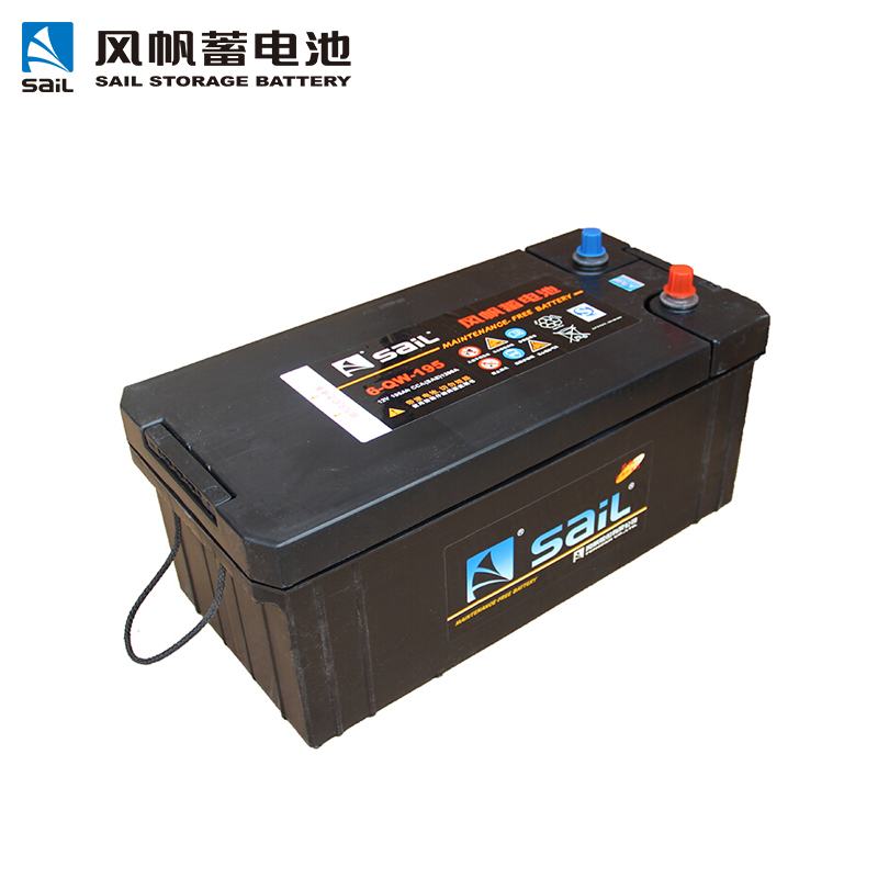 风帆(sail) 蓄电池 6-QW-195 大型货运车/叉车/工程机械/外用等 汽车电瓶折旧价配送上门高清大图