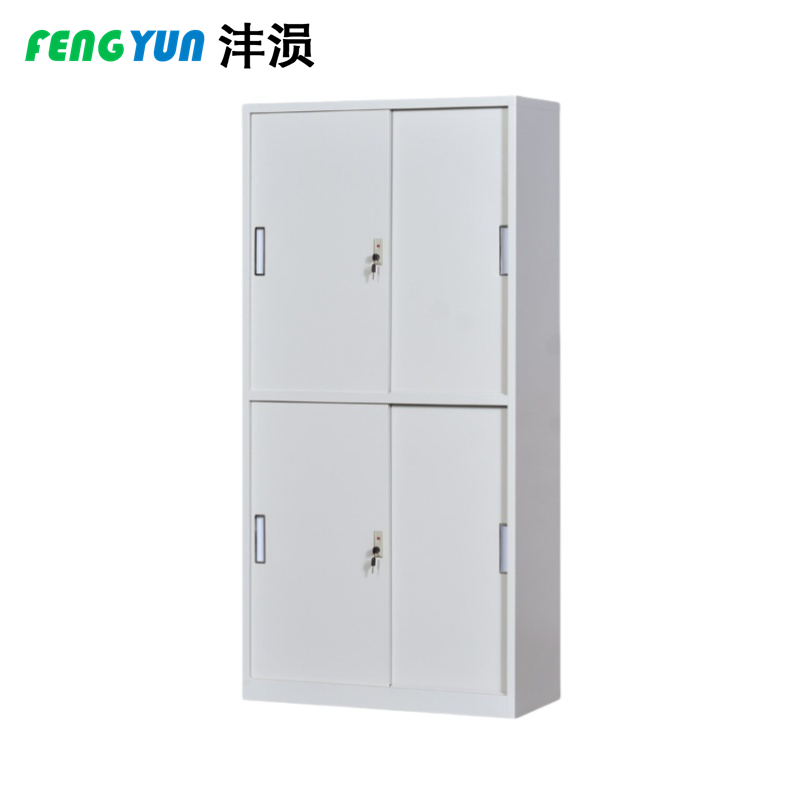 沣涢 钢制文件柜 移门柜 通双节 台高清大图