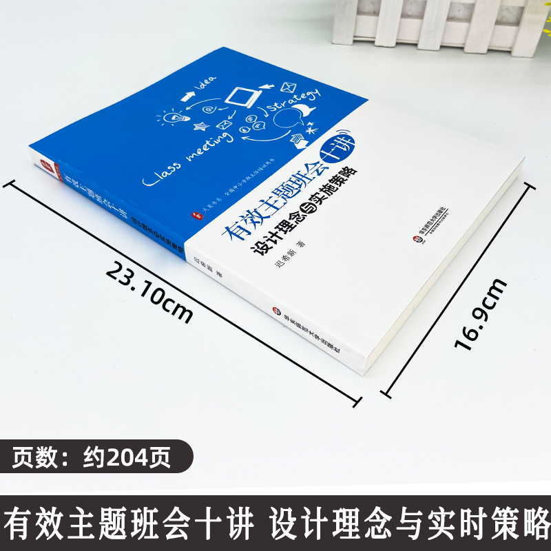 [正版] 有效主题班会十讲 设计理念与实施策略 迟希新 大夏书系 全国中小学班主任培训用书 教育理论 教师教育高清大图