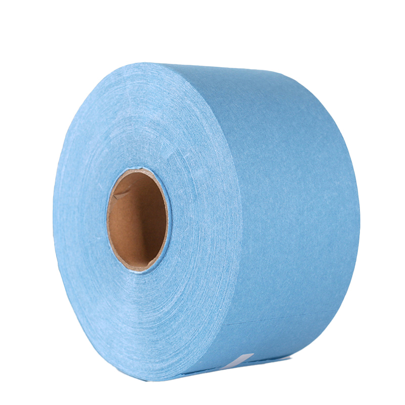 汇继 吸油无纺布擦拭纸无尘布(蓝/白色) 20*30cm 500张 卷高清大图