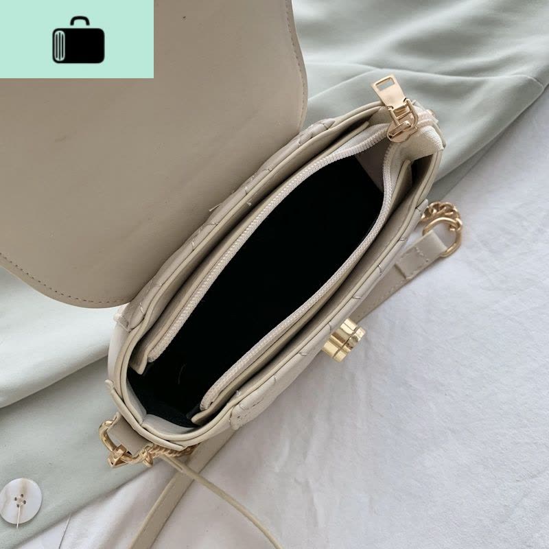 菱格链条小包包女包新款2020潮质感复古斜挎包夏天洋气休闲单肩包NEW LAKE女士单肩包图片