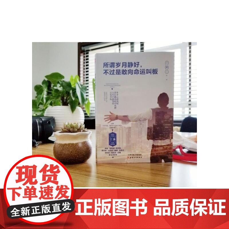 所谓岁月静好,不过是敢向命运叫板 丁鹏 天津人民出版社 正版书籍高清大图