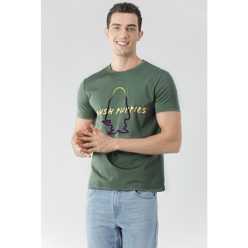 younger系列暇步士男装2021夏纯棉百搭短袖圆领t恤pe21335d