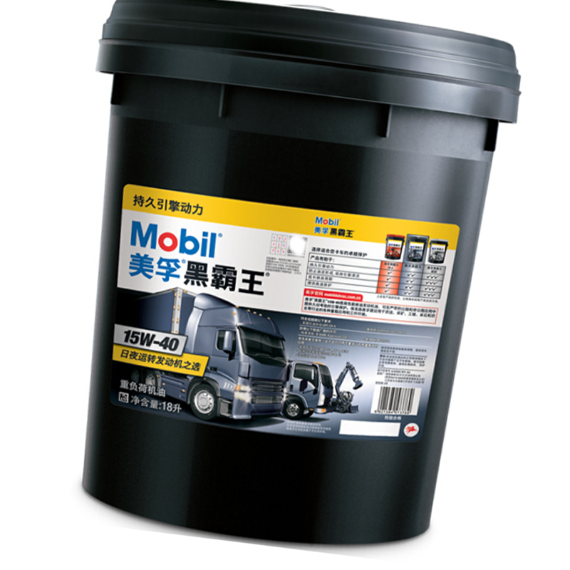 美孚 (Mobil) 美孚黑霸王柴机油 15W-40 CH-4级18L