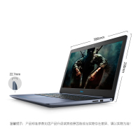 戴尔/灵越游匣G3-3579-R2745BL 发烧游戏本 15.6英寸手提笔记本电脑 八代六核 i7 8750H 16GB 1TB+256GB GTX1050 4G独显定制
