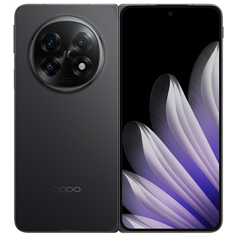 OPPO Find N5 缎黑 12GB+256GB 超薄机身 超长续航冰川电池 骁龙8至尊版 AI 5G 折叠屏旗舰手机