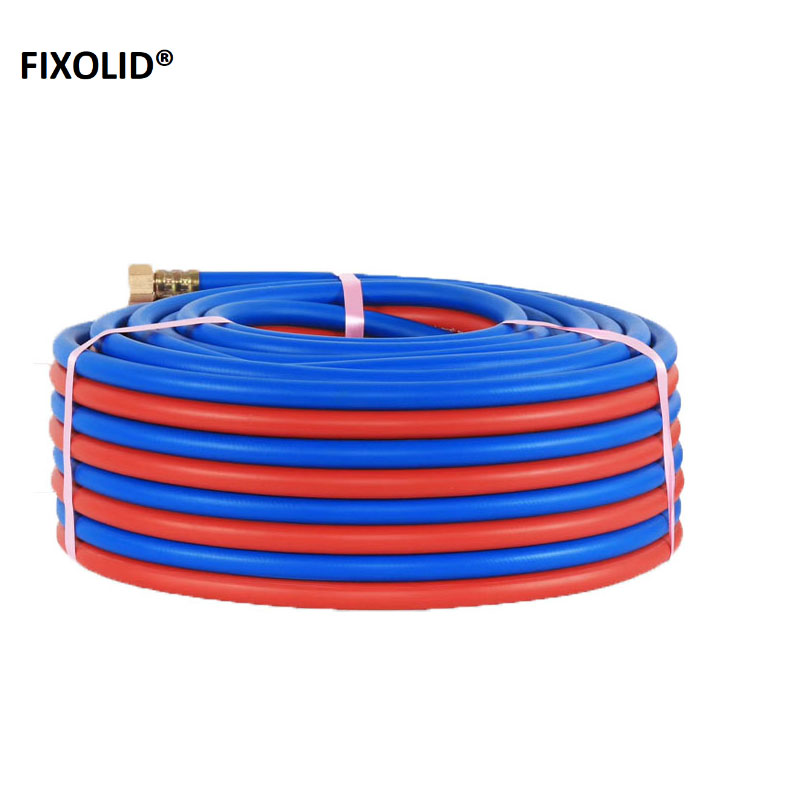 FIXOLID 工业级氧气乙炔管双色管 8*14mm带接头 米