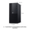 戴尔(Dell)Optiplex3070MT商用电脑整机21.5英寸显示器(I5-9500 8G 1T+128G)