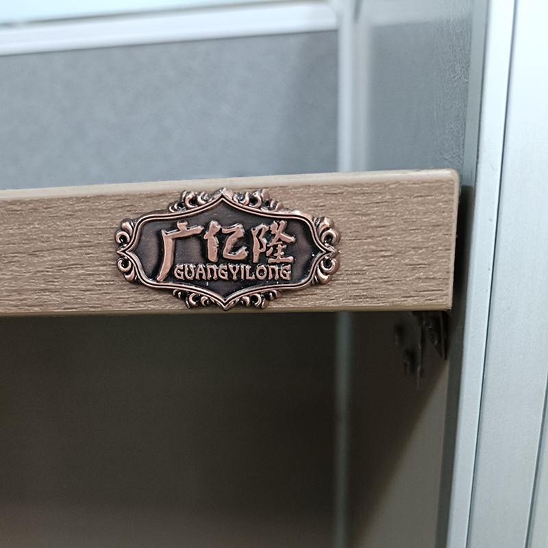 广亿隆办公桌屏风组合桌高清大图