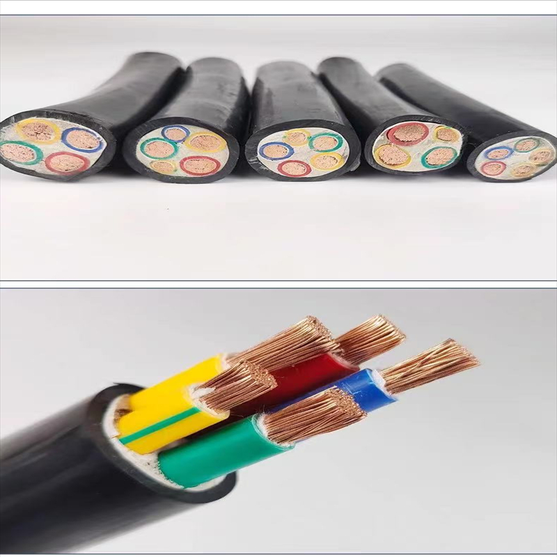 华科中缆软电缆WDZN-VVR-0.6/1KV-3*10 米高清大图