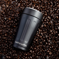 瑞幸咖啡(luckin coffee)雅黑随行保温杯便携密封不锈钢水杯