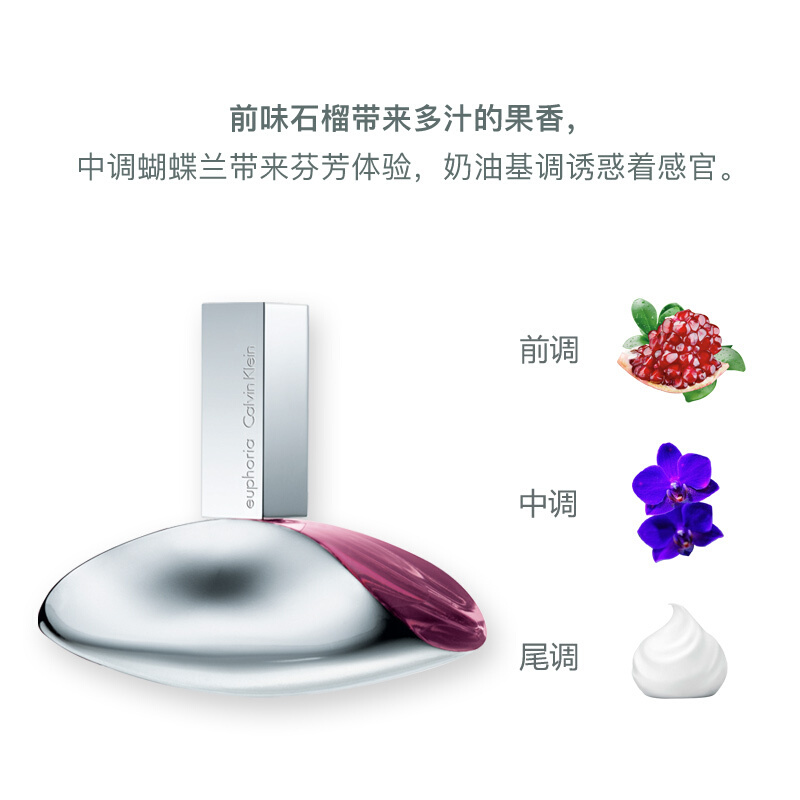 卡尔文·克莱恩(Calvin Klein)迷情女士浓香水100ml(CK EUPHORIA女士浓香水)