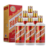 贵州茅台酱香型白酒 茅台 迎宾酒 53度 500ml *6瓶