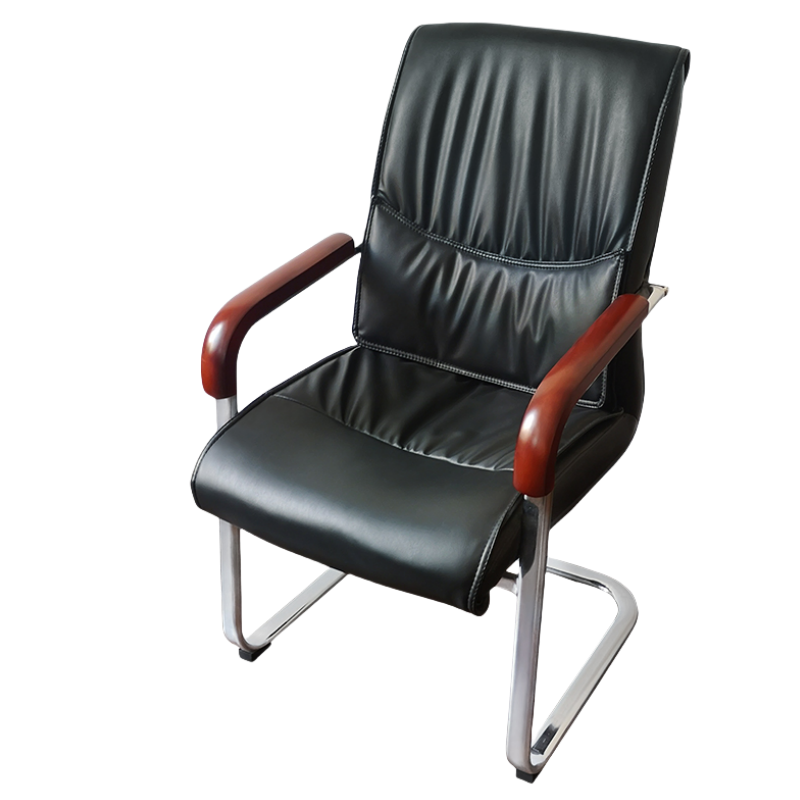 怡卓欧办公椅弓形把高清大图