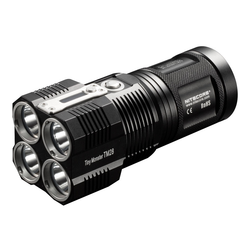 奈特科尔NITECORE TM28强光远射可充电手电筒6000流明 TM28含IMR电池+NBP68HD电池组+适配器