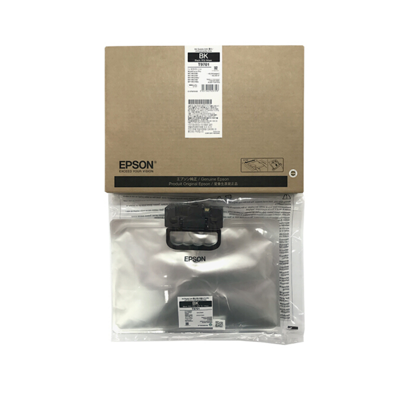 爱普生(EPSON) T9701黑色原装墨盒 (适用WF-M5299a/WF-M5799a机型) 约)40,000页