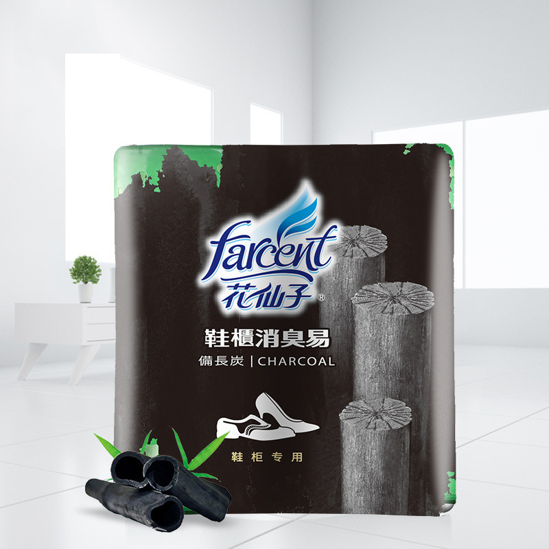 花仙子 3盒装香薰用品鞋柜除异味鞋内除臭剂芳香剂活性炭消臭剂鞋子去臭味芳香剂