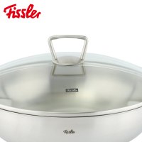 菲仕乐(fissler)锅具套装 TZ00000871 橙色沸点6L高速快锅不粘锅不锈钢炒锅刀具汤锅21件组