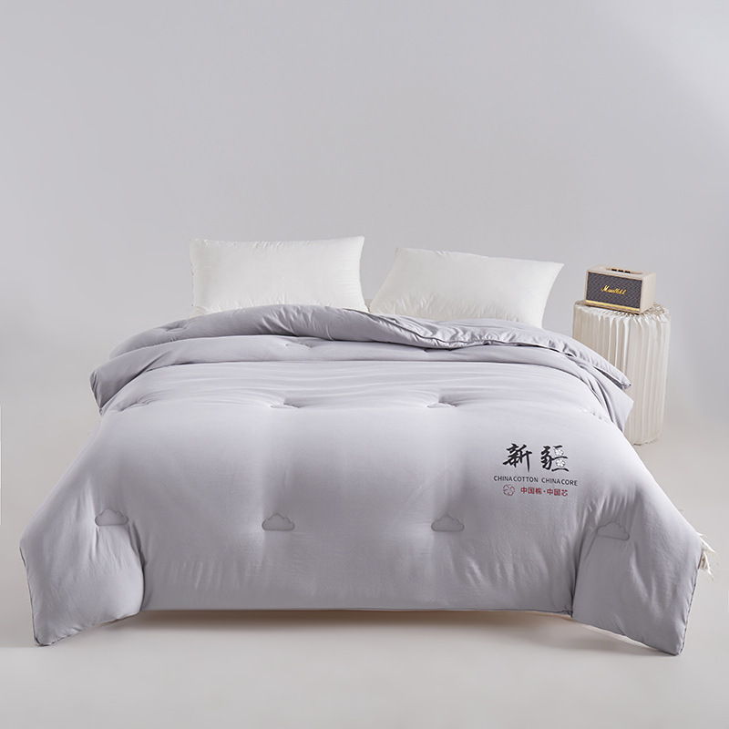 优福安达新疆棉被 BX2024009 /张 灰色 180*220cm-6斤