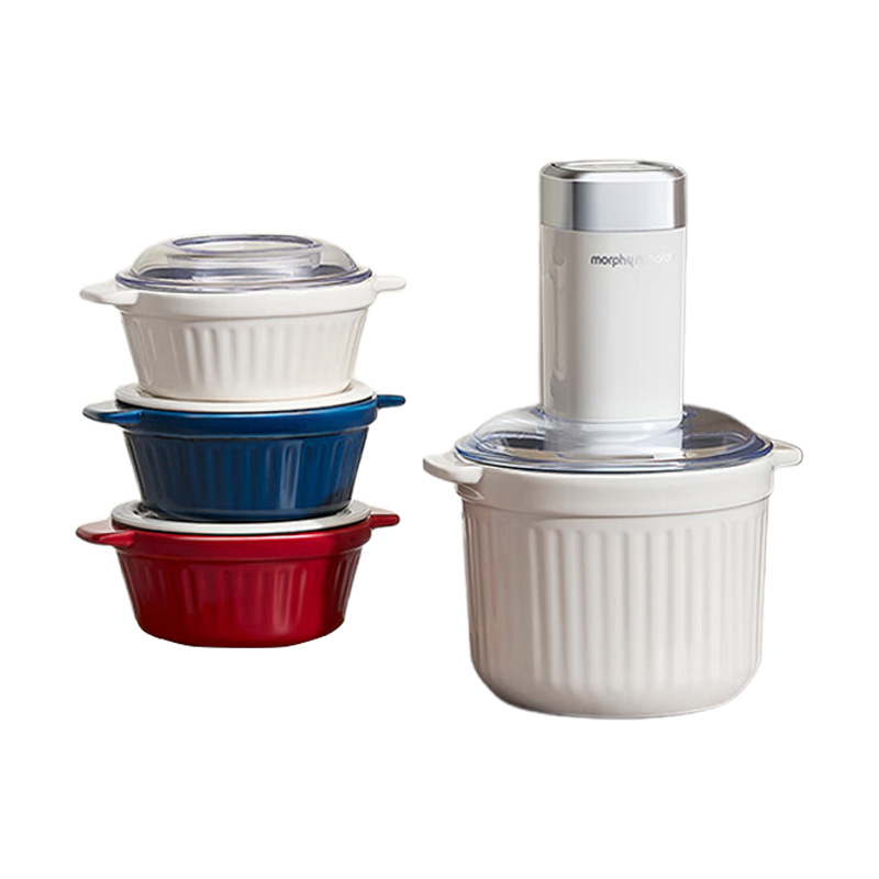 摩飞绞肉机立体速搅精巧容量按键操作轻松上手清洗便捷MR9409