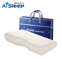 睡眠博士(AiSleep) 蝶形穴位砭石记忆枕头 护颈椎枕头枕芯护颈枕枕芯50*30*6/11cm夏季;秋季;冬季;春季