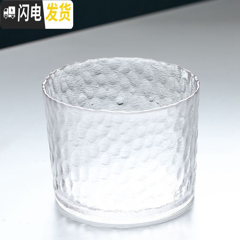 三维工匠 日式玻璃清酒壶白酒酒具家用餐厅烫酒壶温酒壶酒杯清酒具 水晶玻璃温酒器【1个装】