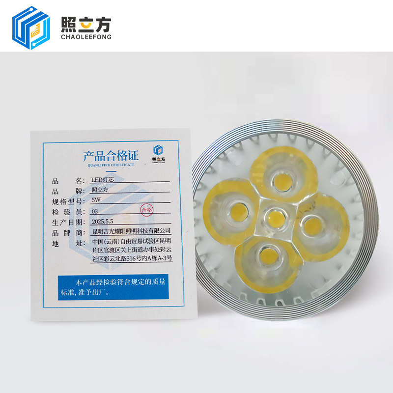 照立方 led灯芯 5W 个高清大图