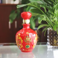 白水杜康 U16 52度 500ml*6 整箱装浓香型白酒 喜庆红瓶 婚礼喜酒 送礼用酒