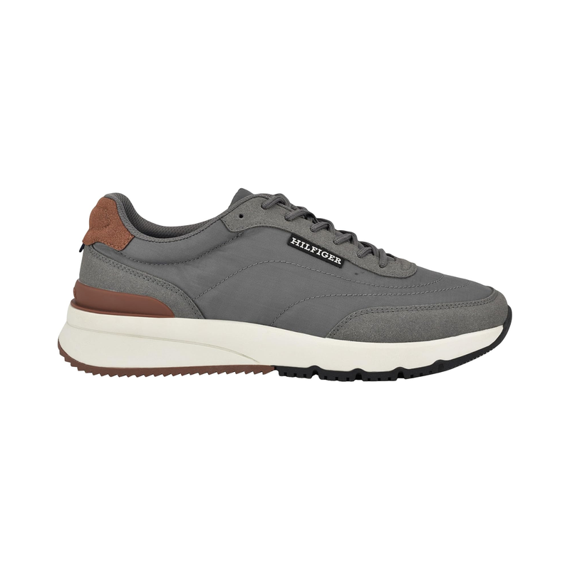 TOMMY HILFIGER环保再生材质时尚休闲运动鞋男鞋舒适减震圆头系带高清大图