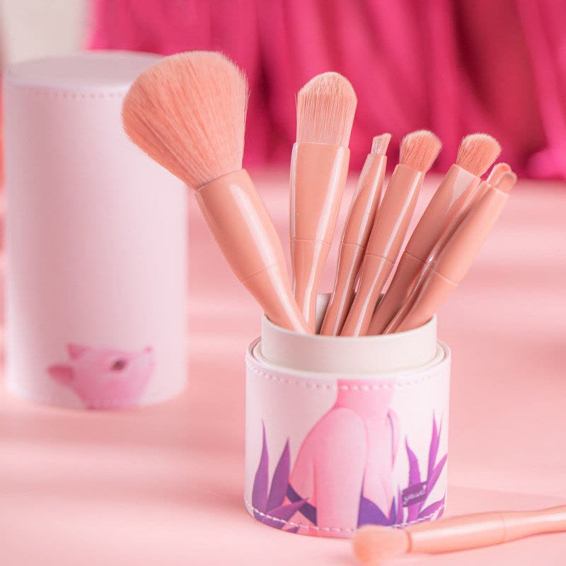 7支化妆刷套装全套眼影刷散粉刷遮瑕刷粉底刷唇刷刷子工具图片