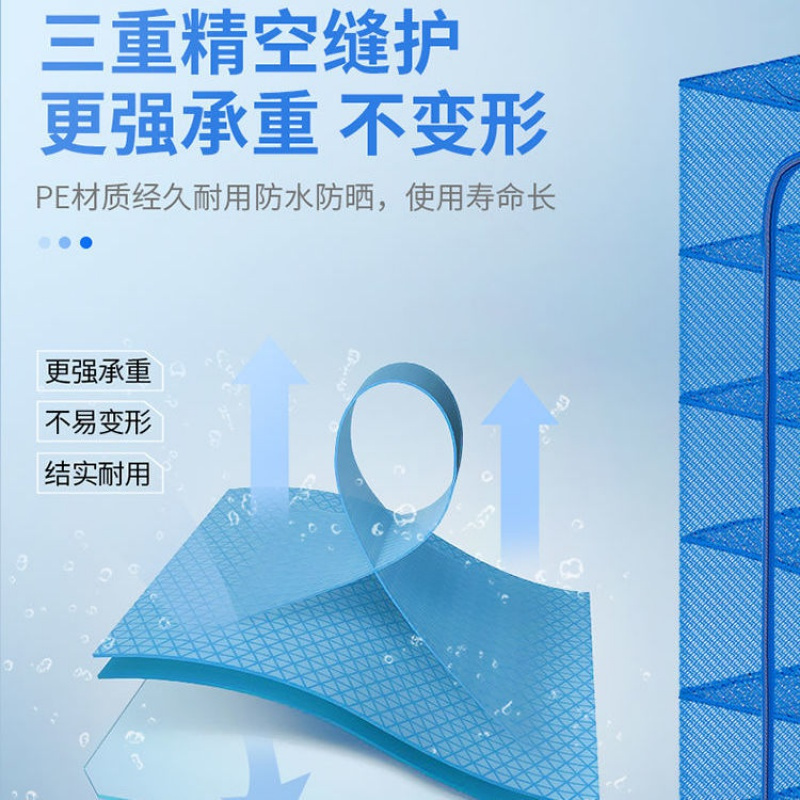 折叠晒鱼网防蝇笼晒干网晾晒鱼干地瓜萝卜菜网架干货家用神器大号威珺