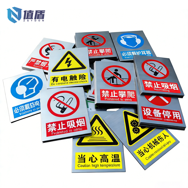 值盾 ZSYDON 标识牌 50*60cm个高清大图