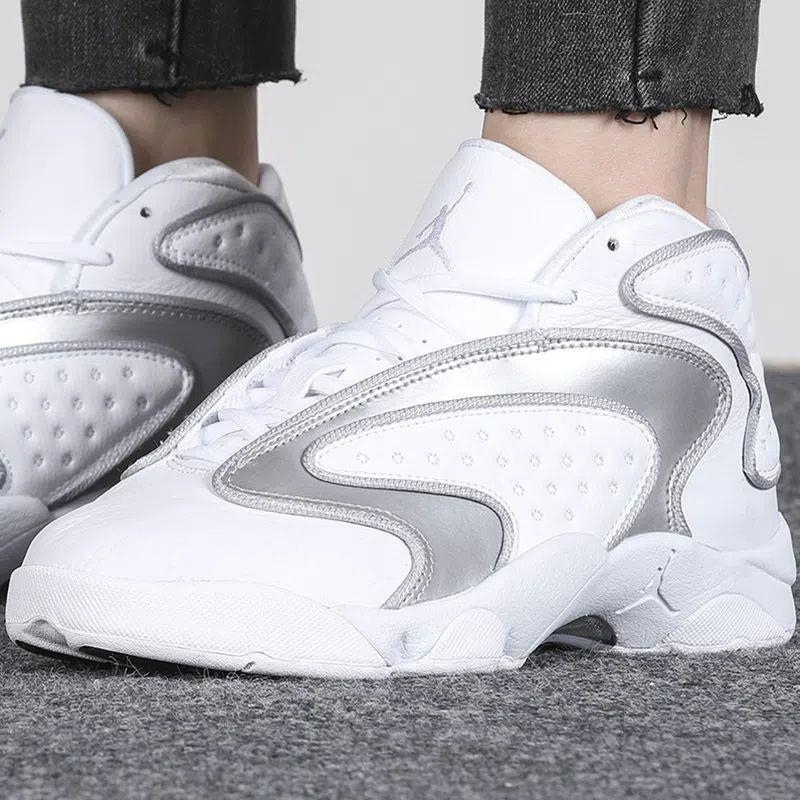 Nike/耐克篮球鞋JORDAN运动休闲舒适耐磨高帮女鞋CW0907-100 D