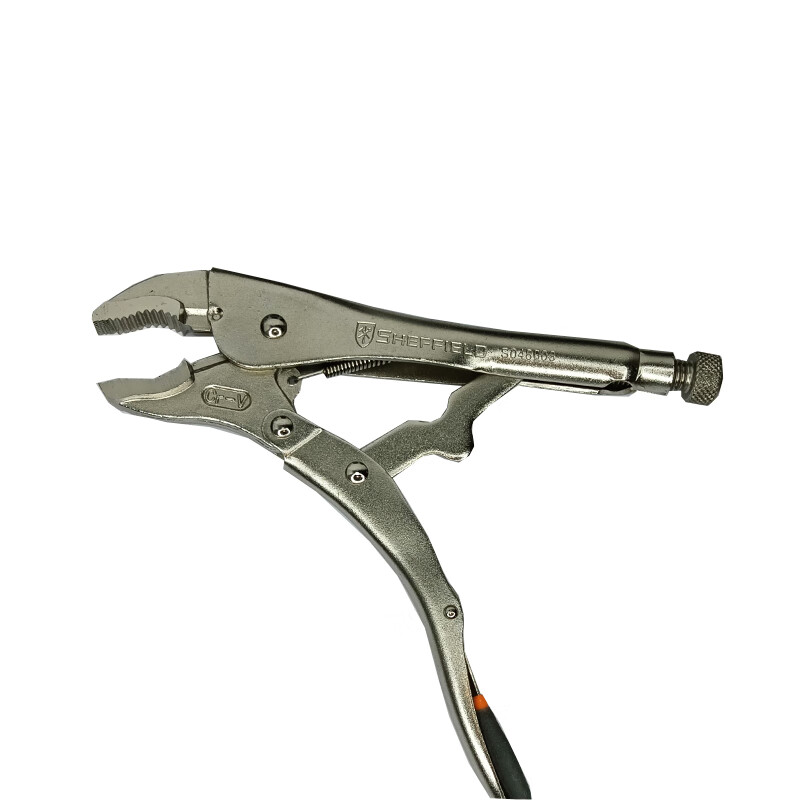 钢盾(SHEFFIELD) S048003 弧齿大力钳10英寸【家用】