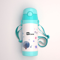 伊斯卡尔350ml 便携儿童保温水壶孕婴童保温杯颜色随机
