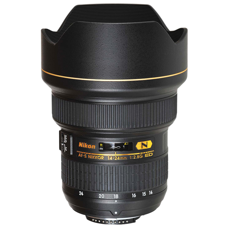 二手95新尼康nikonafs尼克尔1424mmf28ged金圈镜头参数