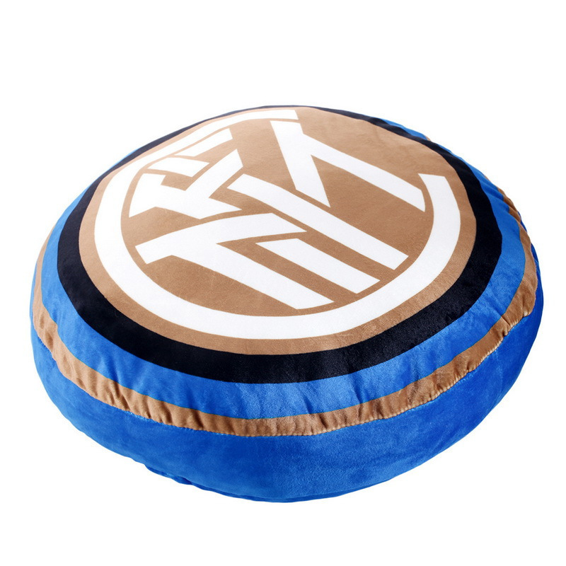 国际米兰俱乐部Inter Milan靠垫居家沙发客厅床头办公汽车柔软定制抱枕 深蓝色