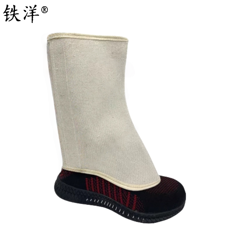 铁洋 电焊帆布防烫护脚 TY-HJ010 双