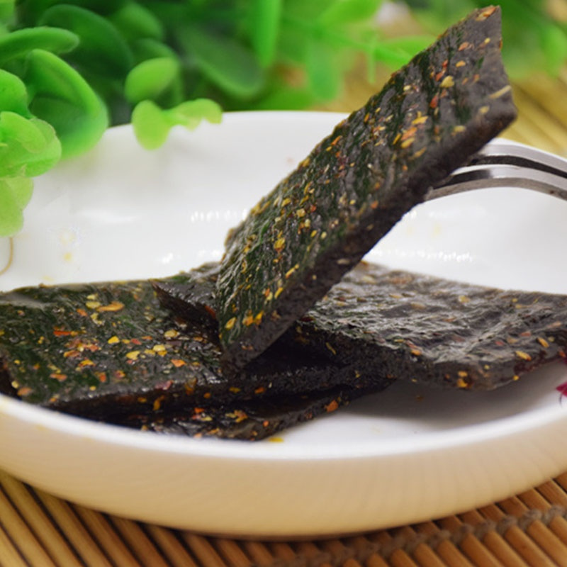 牛板筋麻辣小吃正宗陆草垫泡椒牛板筋辣条儿时零食 臭干子20