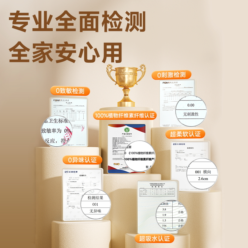德佑云朵悬挂式洗脸巾150片黄色2包高清大图