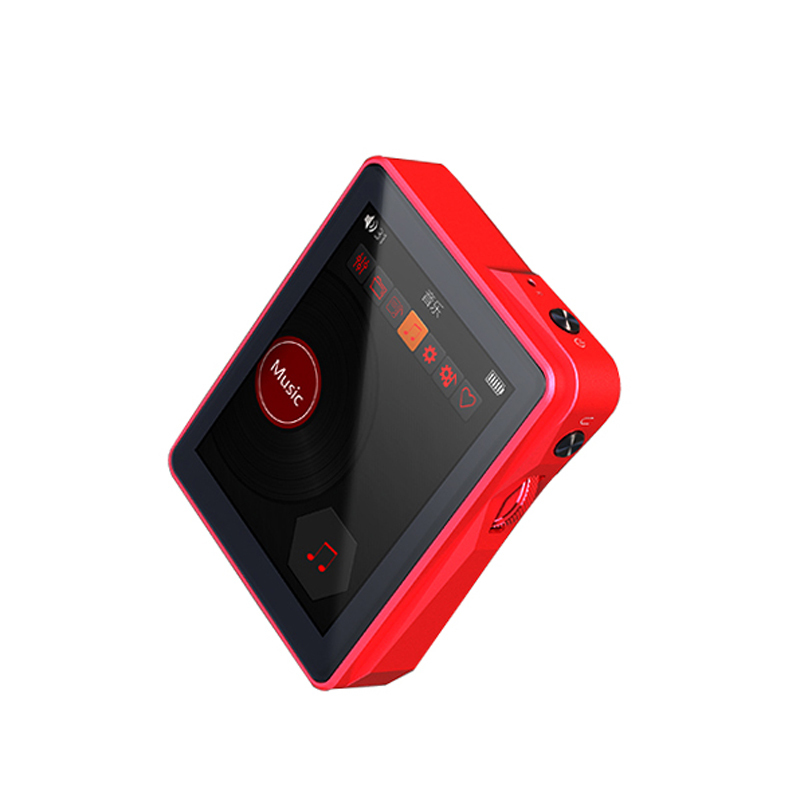 纽曼(Newsmy)mp3播放器 G7 DSD无损音乐播放器 2.5D双面玻璃HIFI播放器 便携随身听 中国红